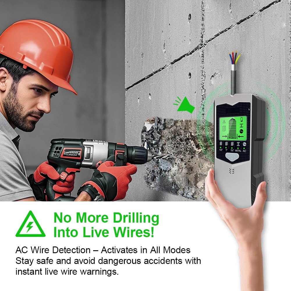 Stud Finder Wall Scanner, 5 in 1 Stud Detector