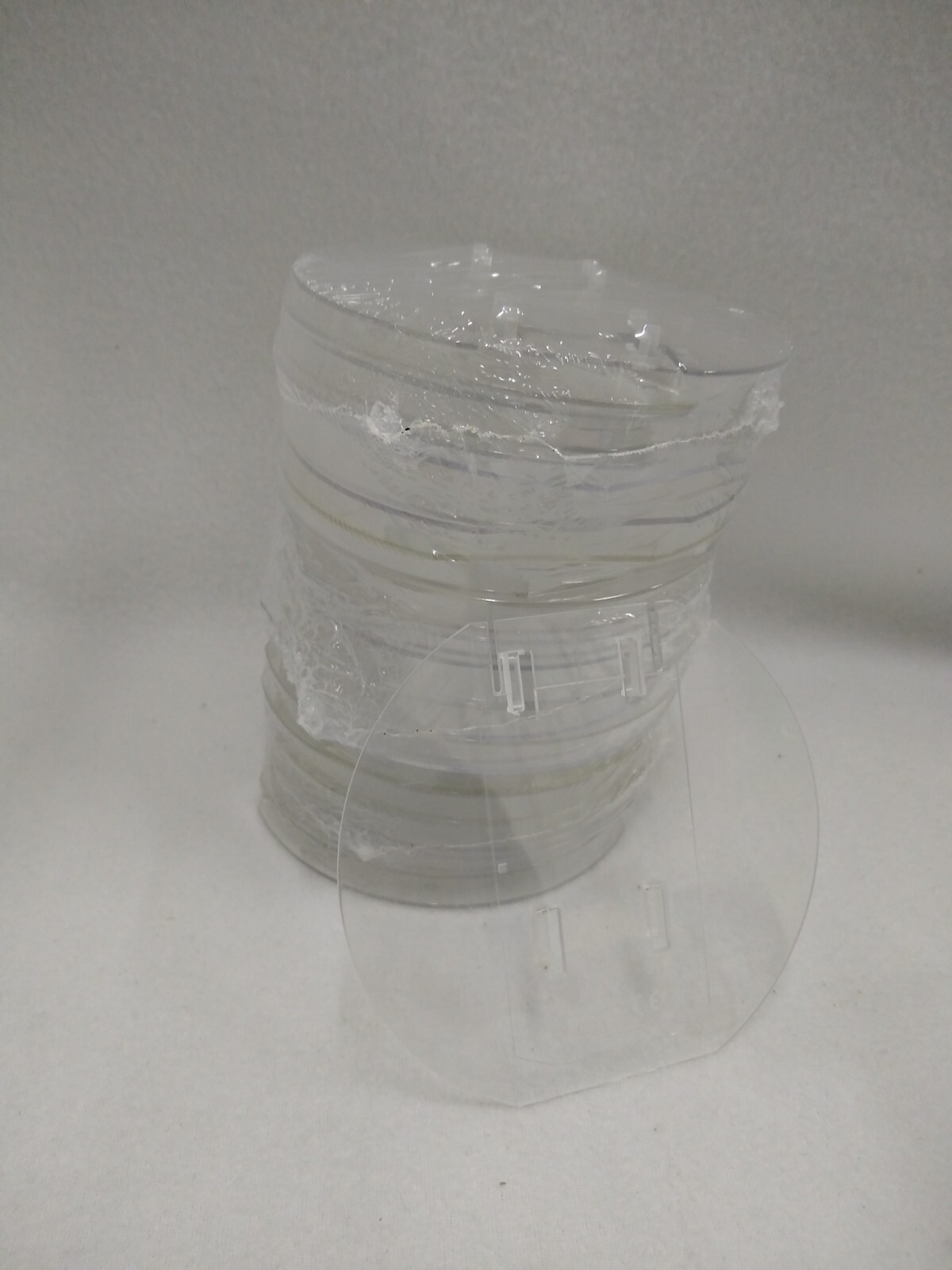 Official Nintendo Wii Console System Stand Clear Circle Base RVL-019 Lot of 30