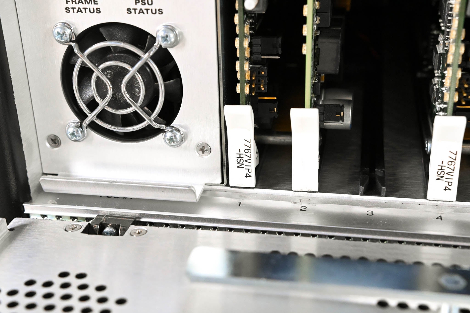 Evertz 7700FR-C Multiframe Chassis with Cards CG00422