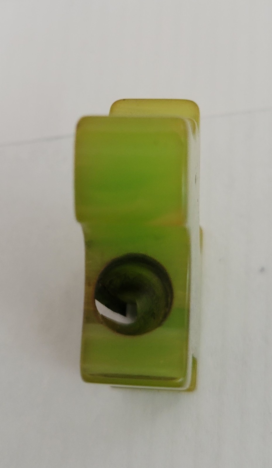 Vintage Bakelite Green Dog Pencil Sharpener