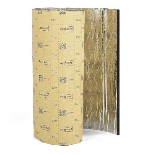Sound Deading Material for Cars(4mm) Sound Deadening Mat - 157mil 18sqft