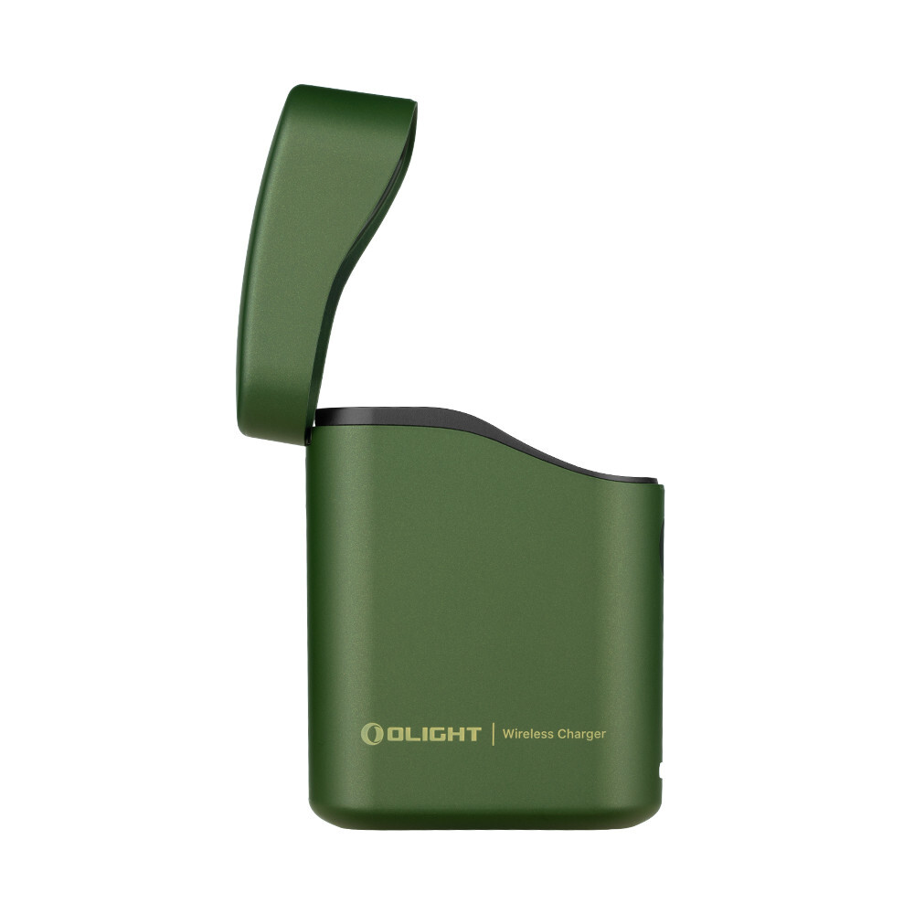 Olight Baton 4 OD Green Premium Rechargeable Flashlight & Charging Case, 1300 L