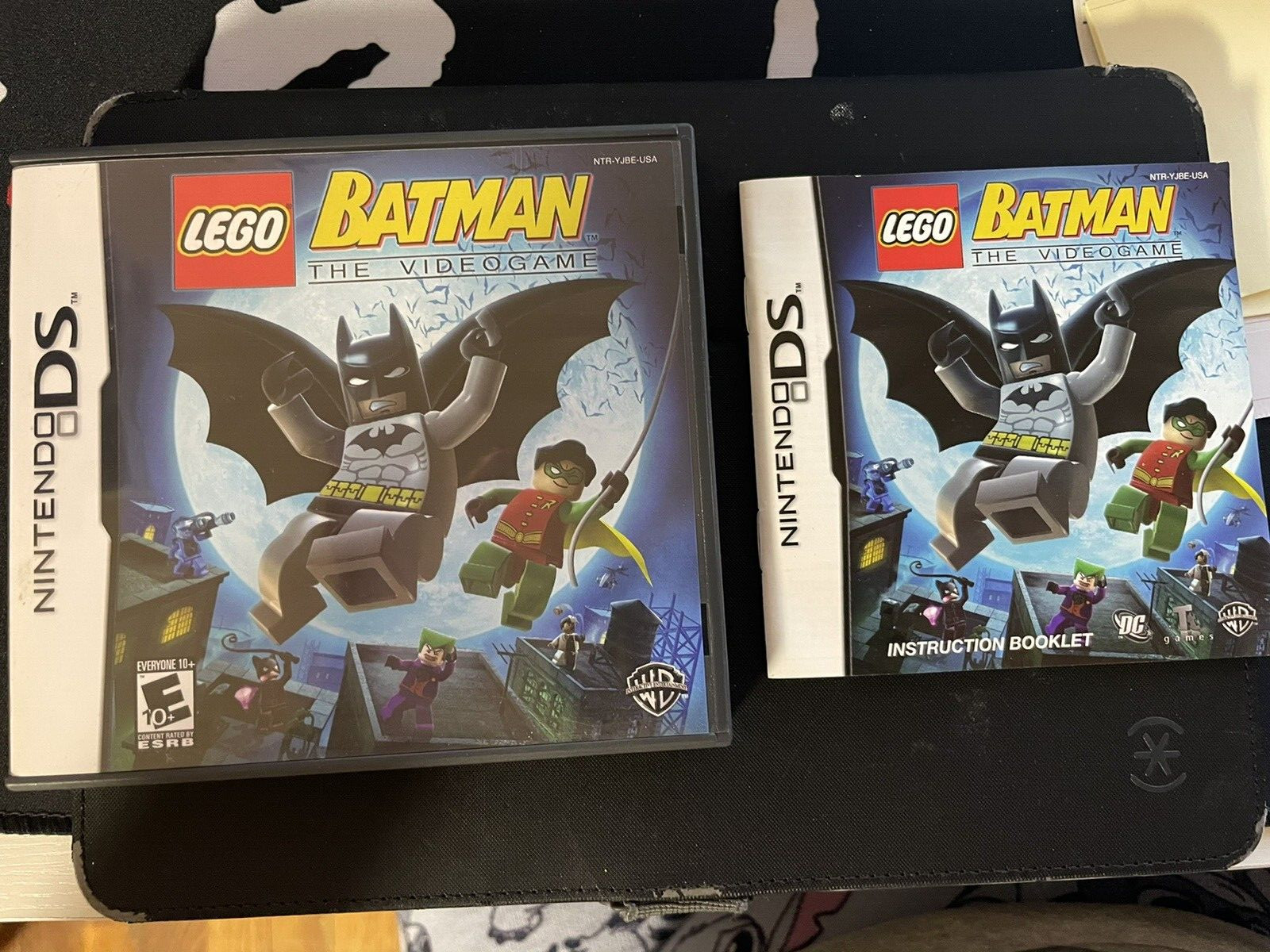 LEGO BATMAN THE VIDEOGAME DS Nintendo DS Case ONLY with Manual Booklet