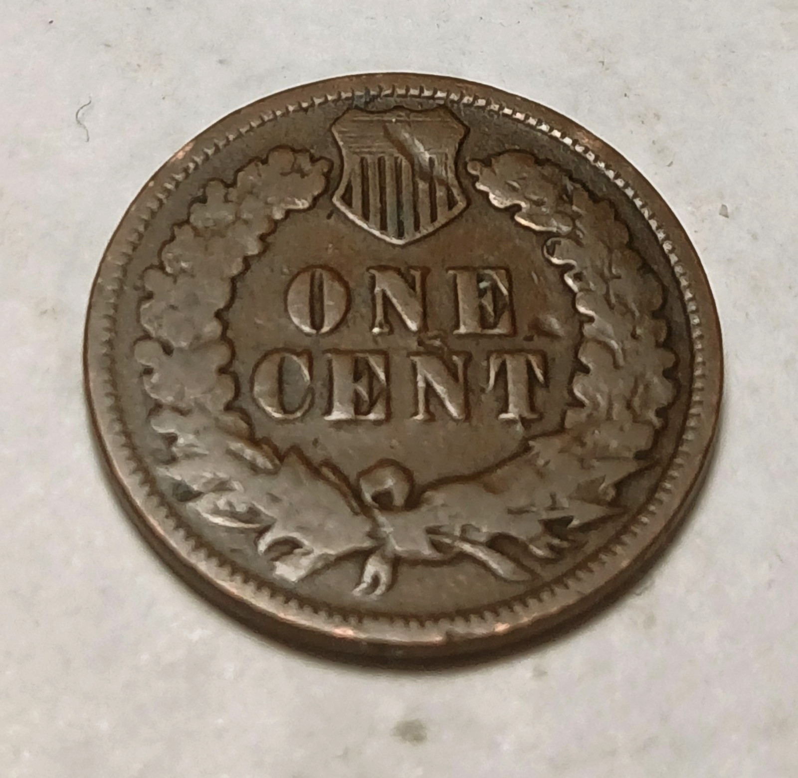 1901 U.S. Indian Head One Cent Coin * Circulated * Nice Condition