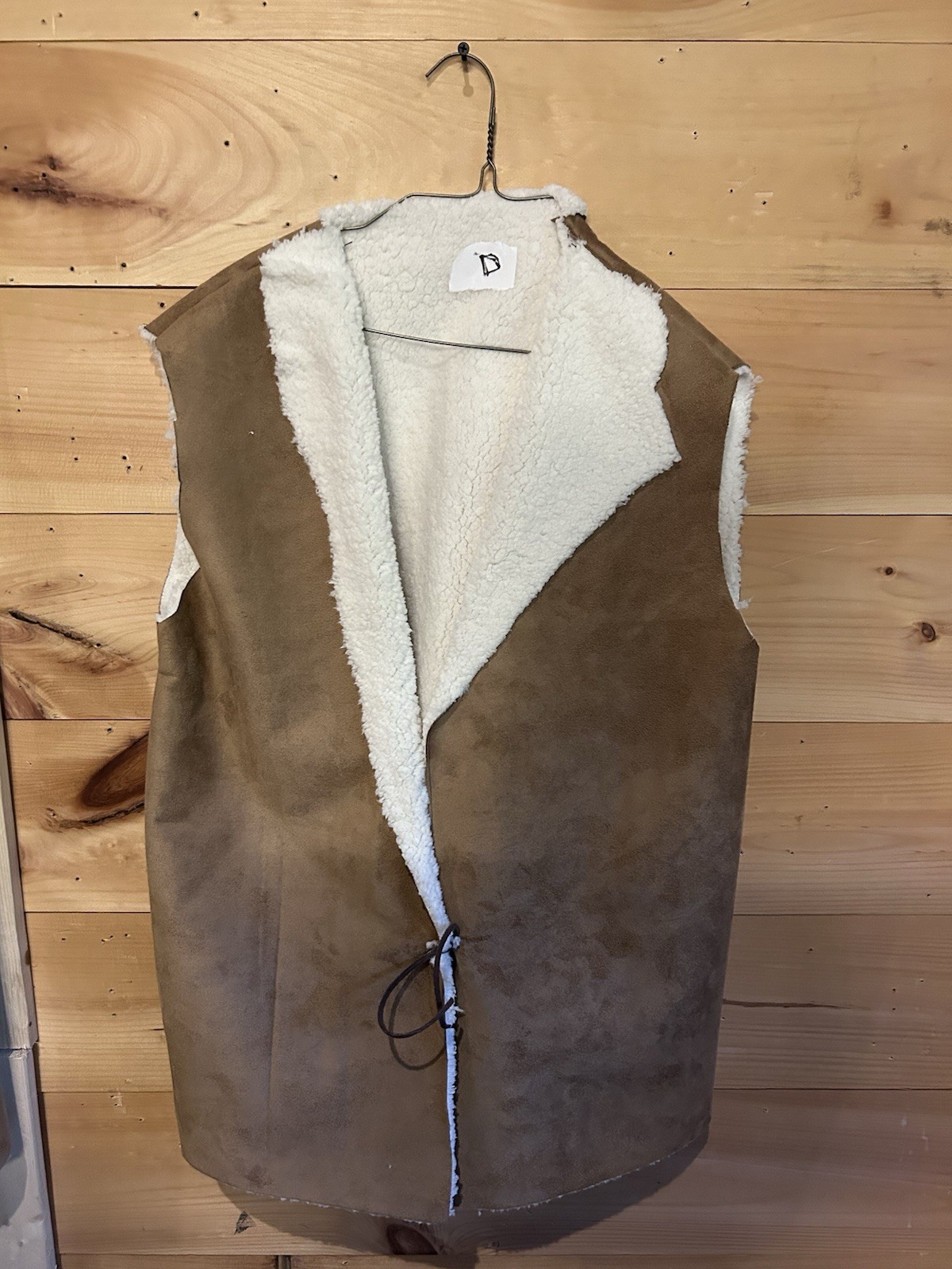 CLINT EASTWOOD THE GOOD BAD AND UGLY SPAGHETTI WESTERN FAUX VEST Medium
