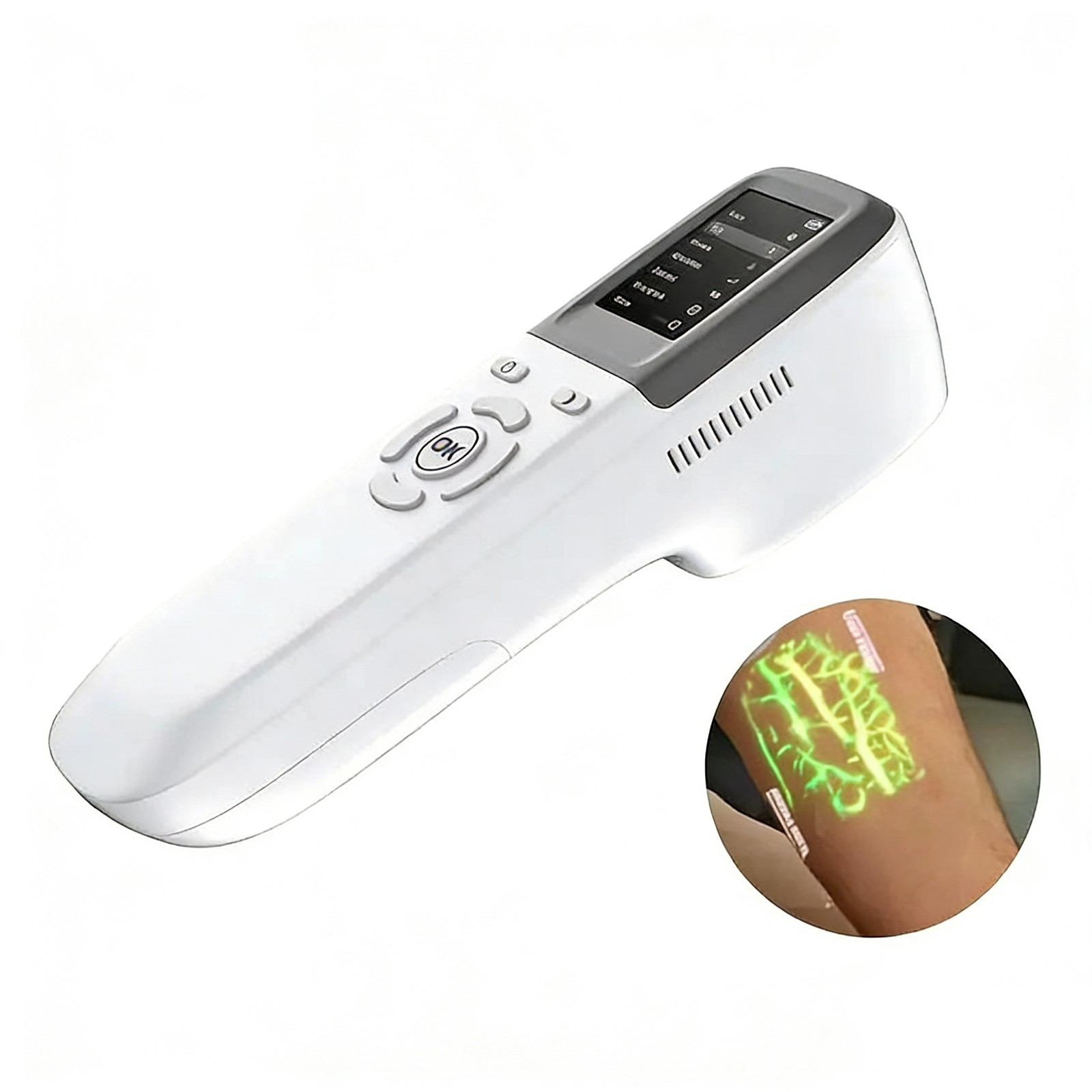 Medical Vein Finder QV-600-Newborn & Adult Use-Real-Size Adjustable Vein Viewer