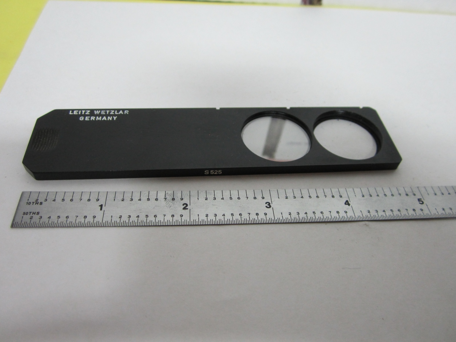 LEITZ SLIDE FILTER MICROSCOPE AS IS BIN#J3-23