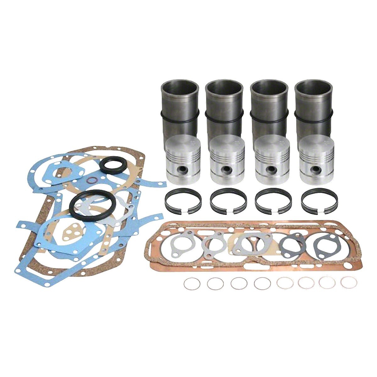 Engine Overhaul Kit, diesel Fits International Tractor B414 384 424 444