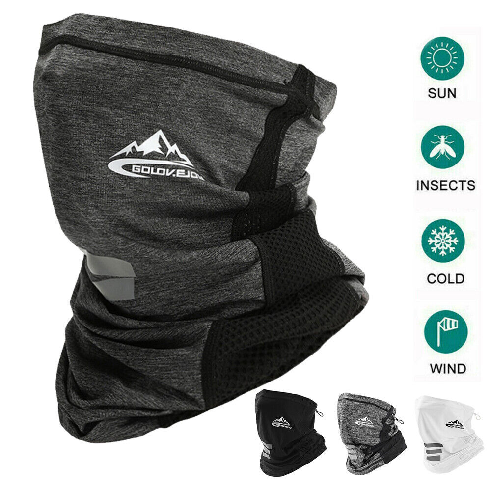 Breathable Neck Gaiter Face Scarf Mask Cycling Fishing Sun UV Protection Bandana