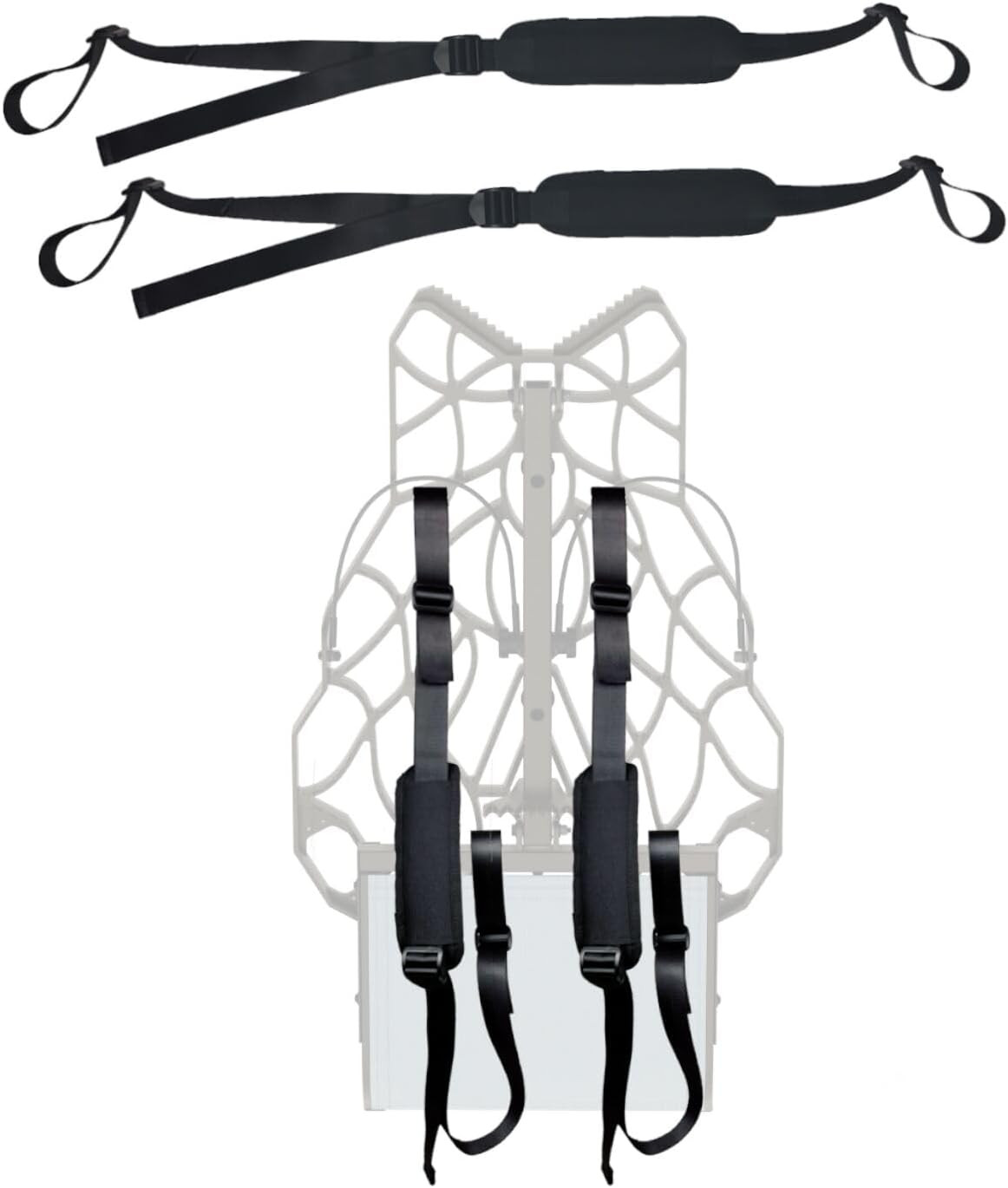 Tree Stand Transport System Lightweight Universal Backpack Carrier with Adjustab
