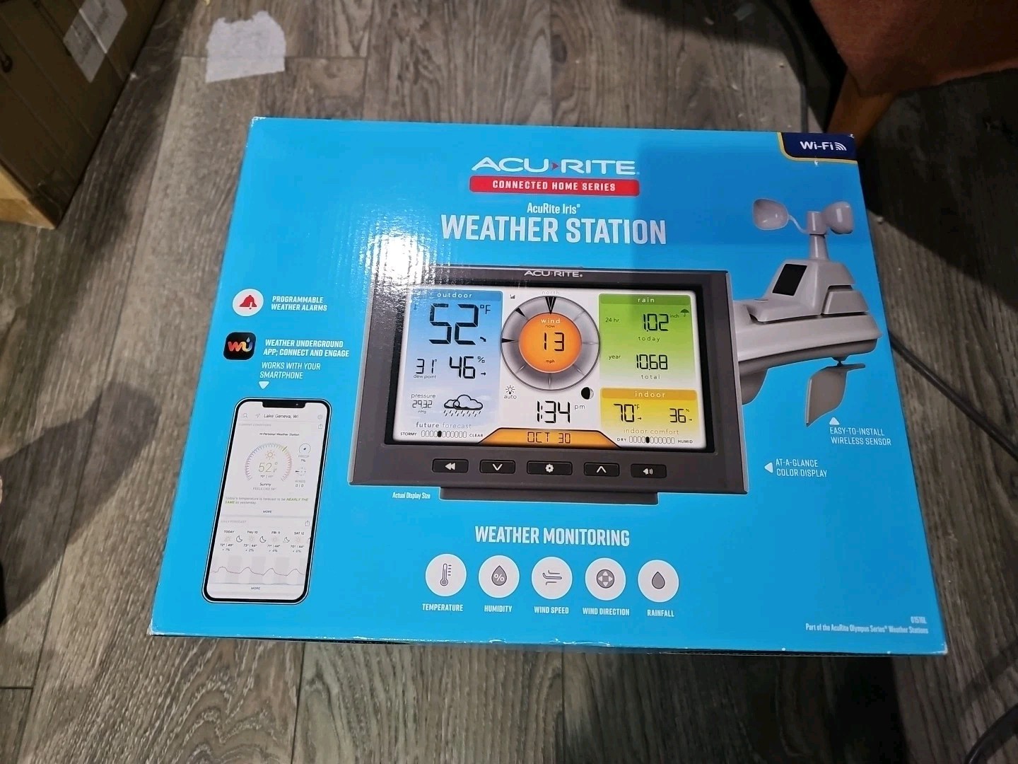 AcuRite Iris 01516LAI Weather Station Connected Home Series