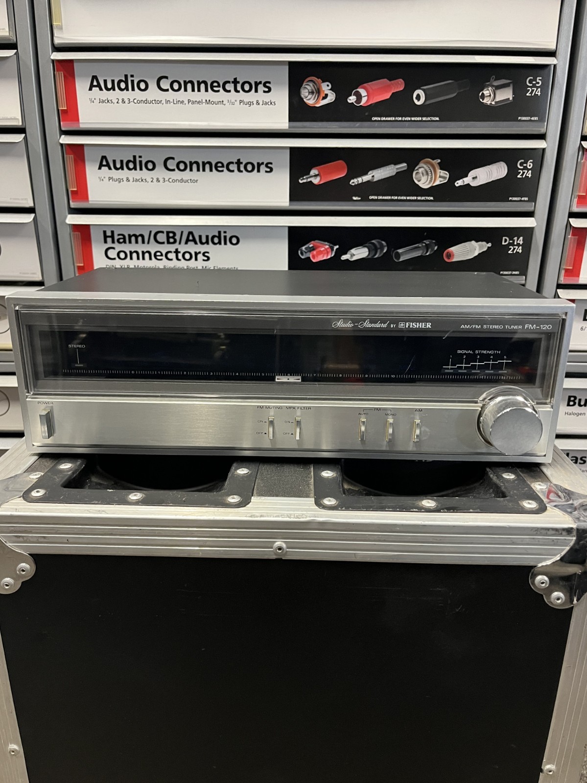 Fisher Studio-Standard  Model FM-120 AM FM Stereo Tuner *FREE SHIP*