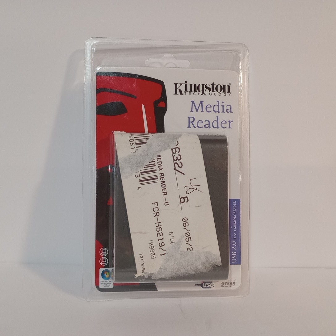 Kingston FCR-HS219/1 USB 2.0 Flash Memory Media Reader Brand New