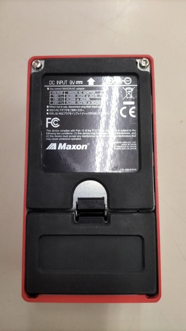 Maxon CP9Pro+ Compressor Guitar Effect Pedal Tested Working Japan
