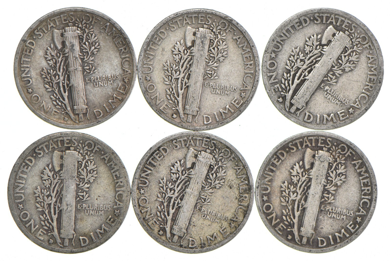 VG+ 1929-D Mercury 90% Silver Dime