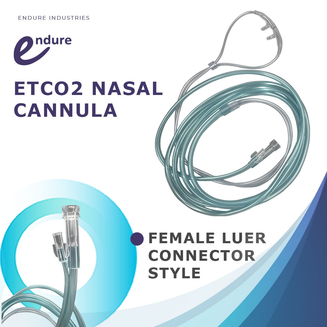 ETCO2 Nasal Sampling Cannulas and Bite Block