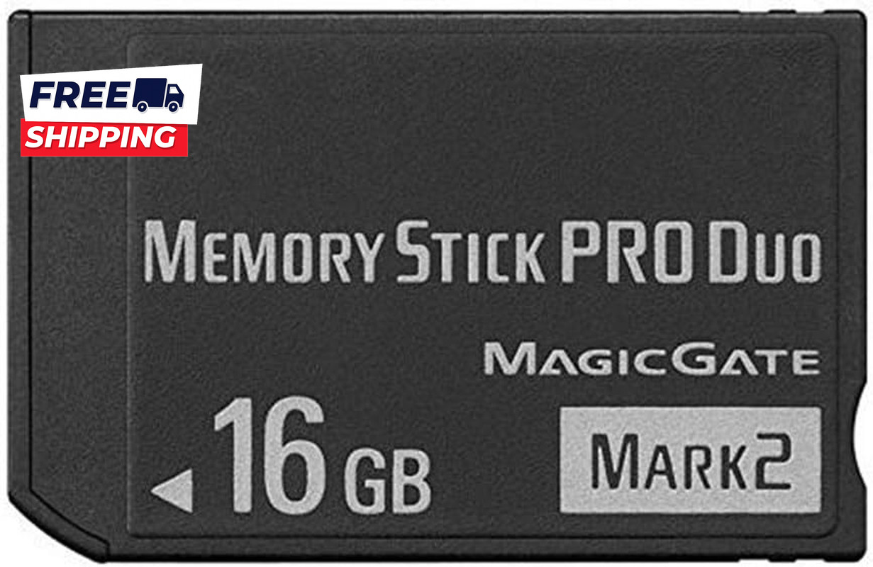 Original Memory Stick Pro Duo 16GB  Mark2  PSP1000 2000 3000