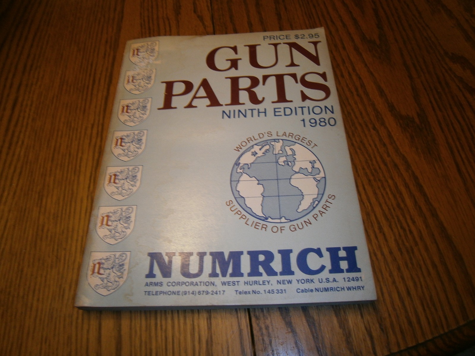 1980 NUMRICH GUN PARTS CATALOG 9TH EDITION 256 PAGES  FULL OF GREAT PICS & INFO