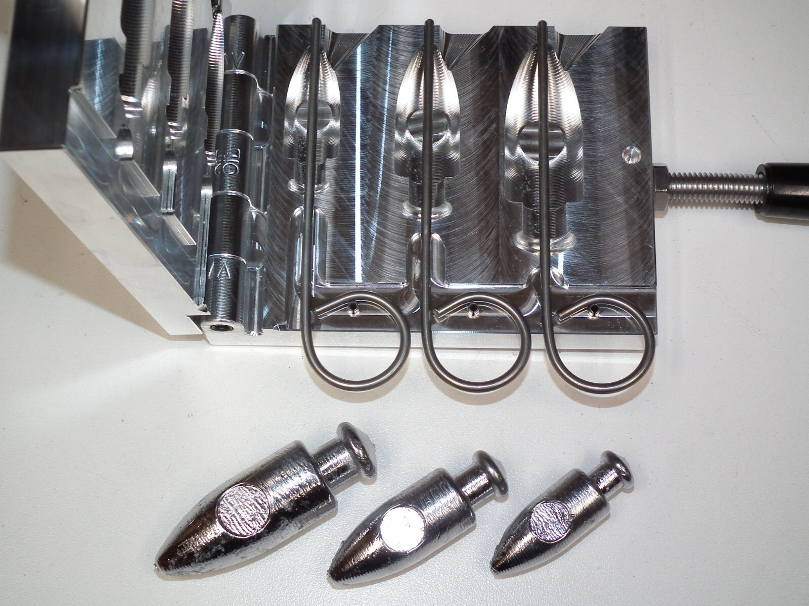 Saltwater Spire Slider mold 3,5,8oz Saltwater Trolling Bluewater Deep Sea