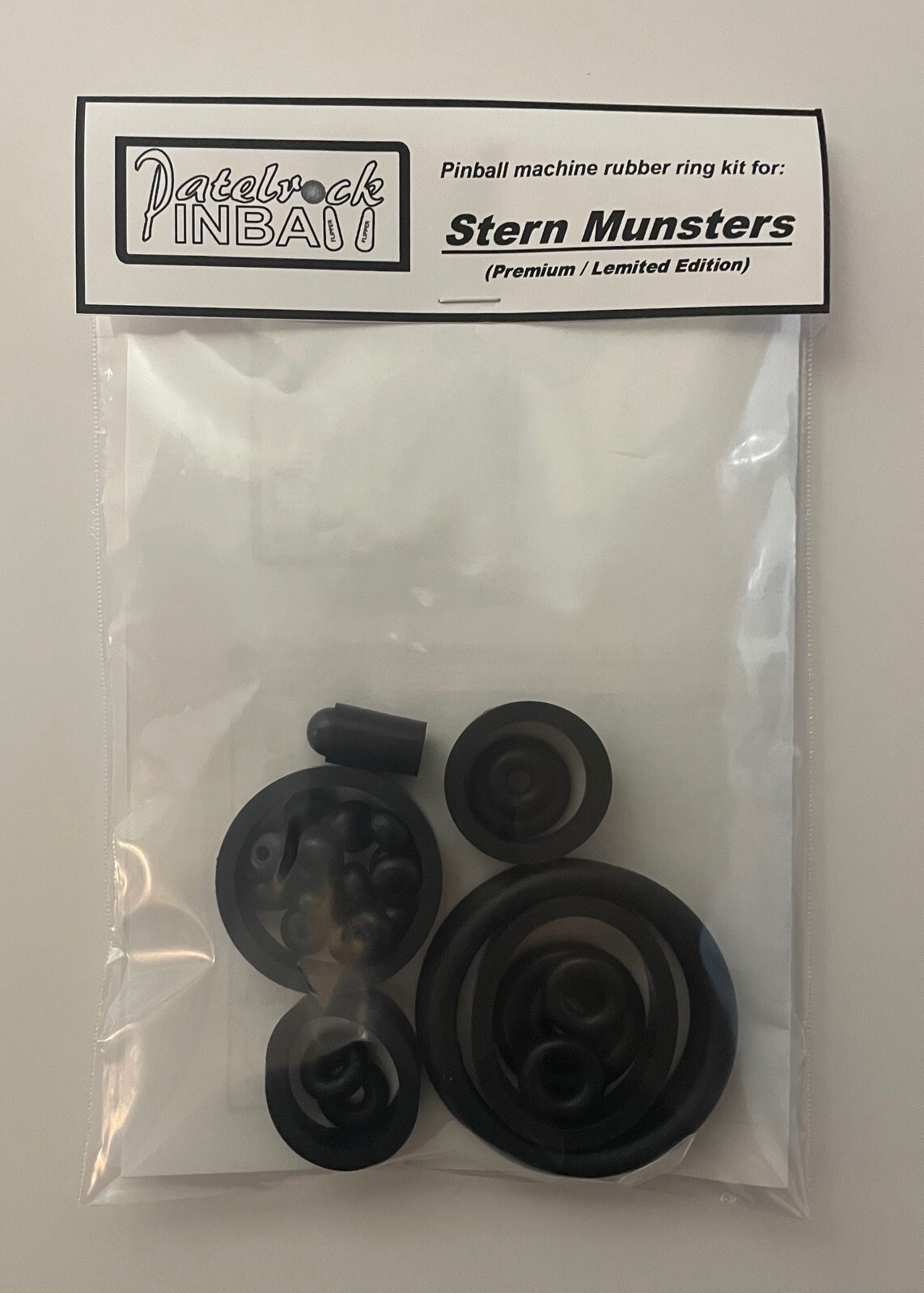 Stern The Munsters Premium / LE Pinball Rubber Ring Kit **Customize Your Kit**