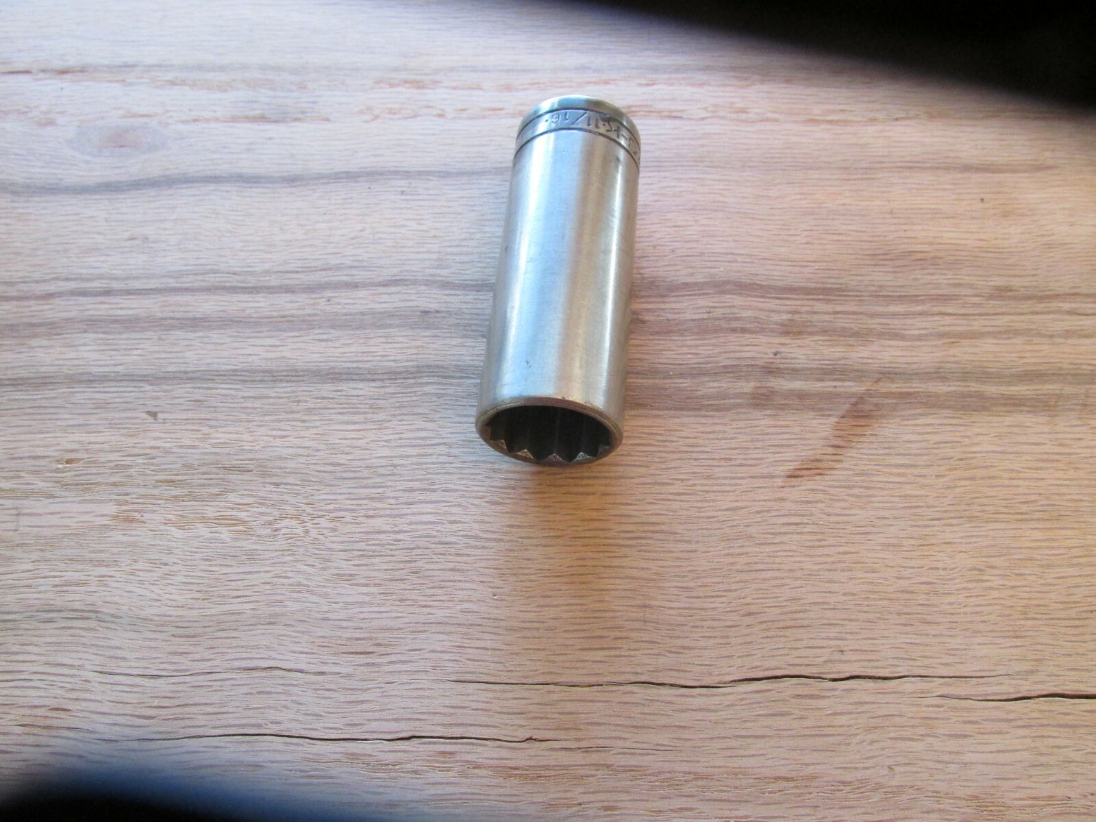 Nice S-K 40422 11/16" Deep Socket 12 Point, 3/8" Drive