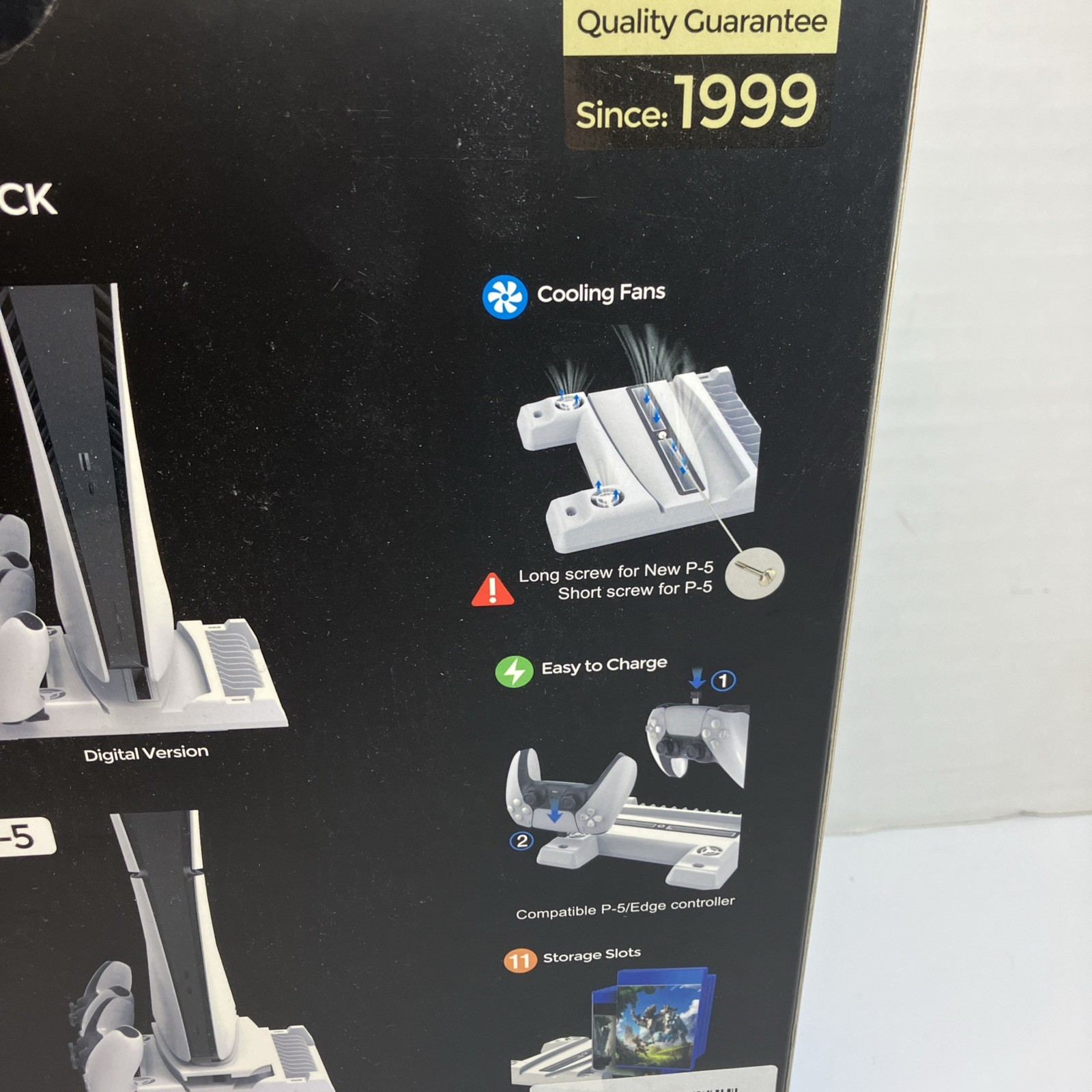 DOBE Multi-Function Cooling Charging Dock for PS5