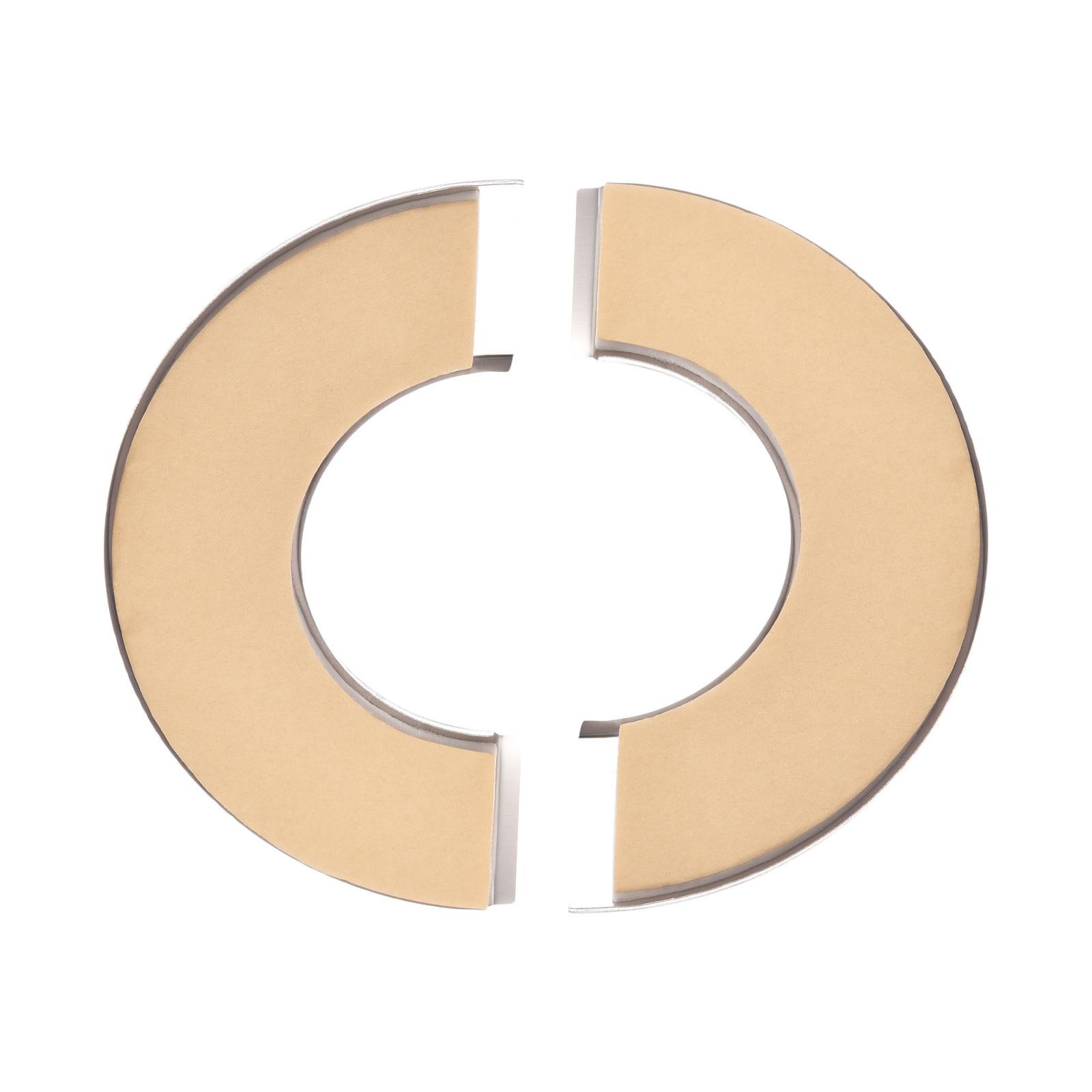 Wall split flange, round coating plate diameter 90mm