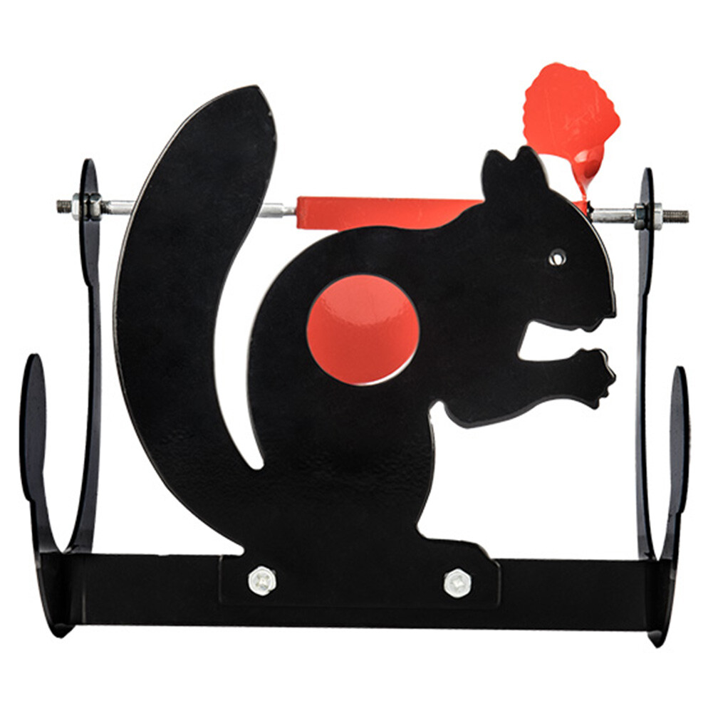 Lancer Tactical Reactive Steel Swirling Squirrel Airsoft / Airgun Target CA-5123