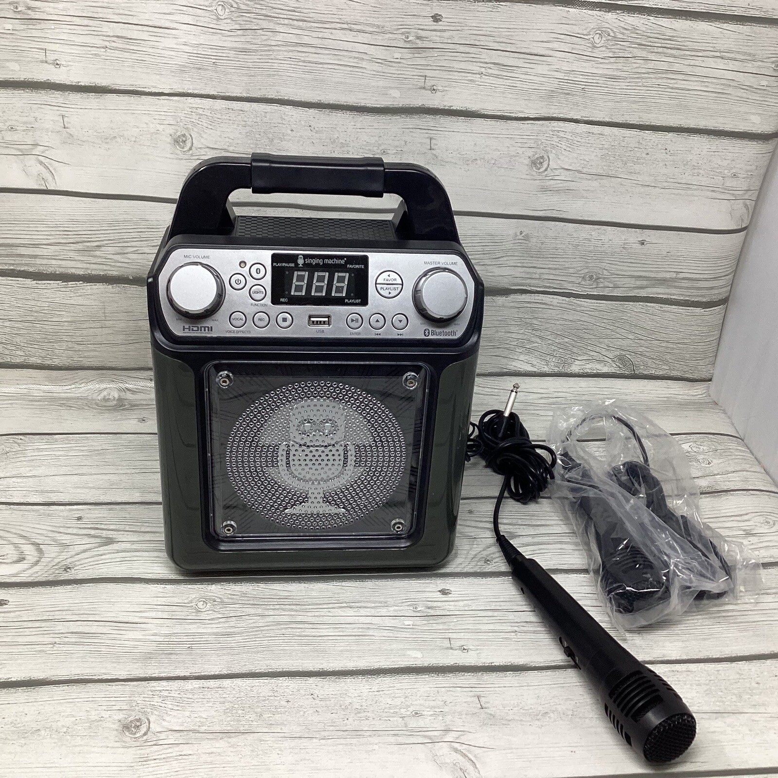 Singing Machine Groove Mini Karaoke System Bluetooth SML654BK