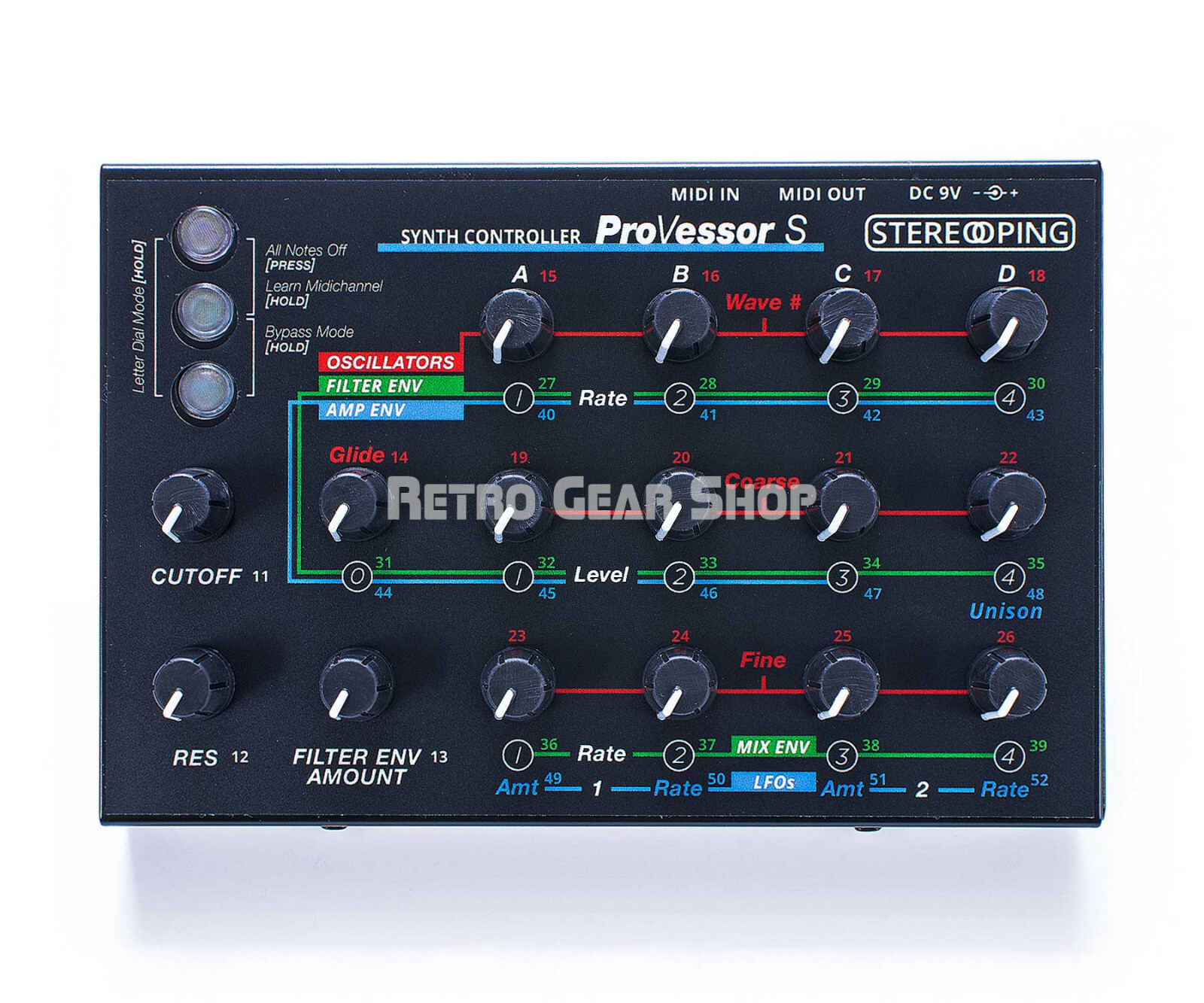 Stereoping CE-1 ProVessorS Midi Controller for Sequential Circuits Prophet VS