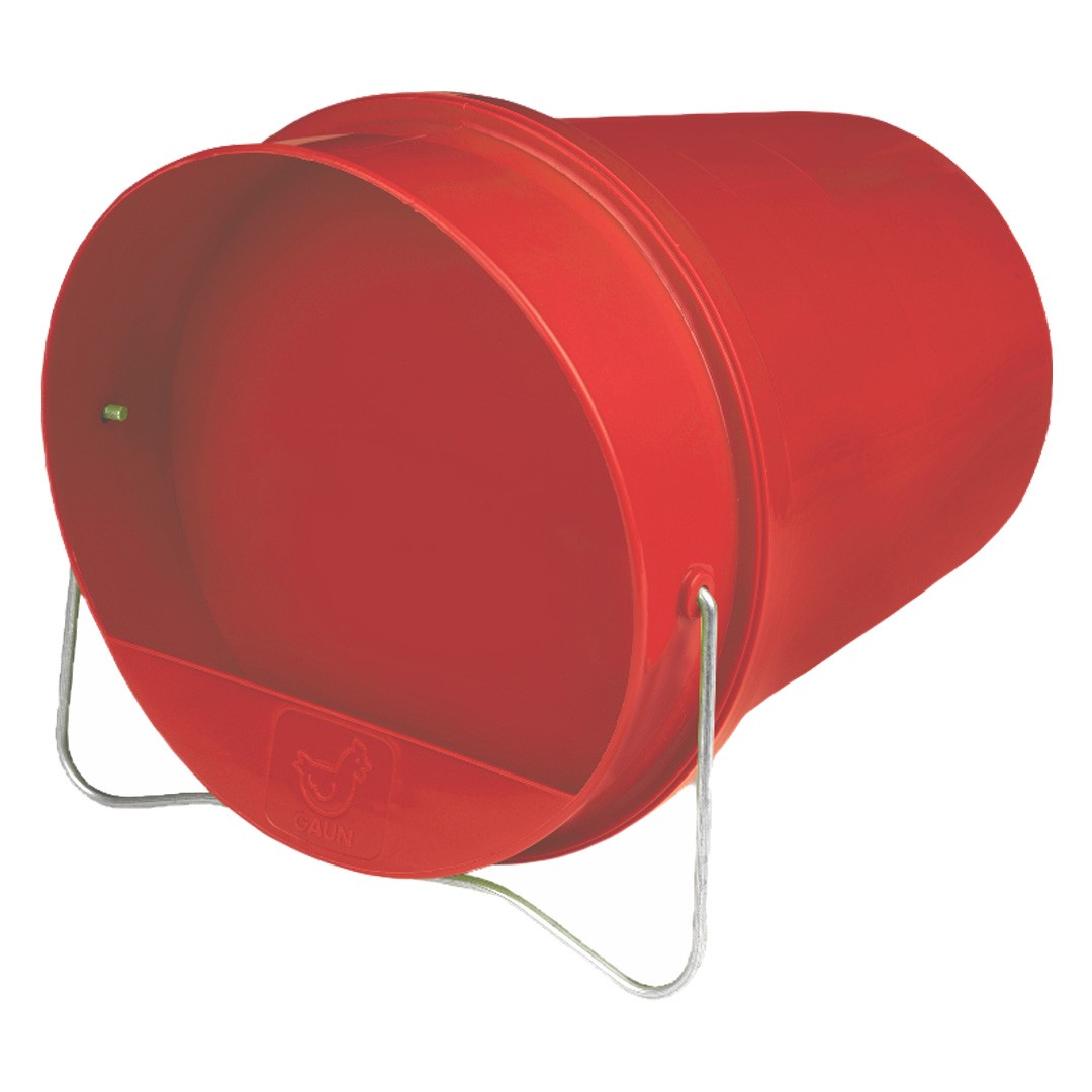 PLASTIC BUCKET DRINKER 6 L. (RED)