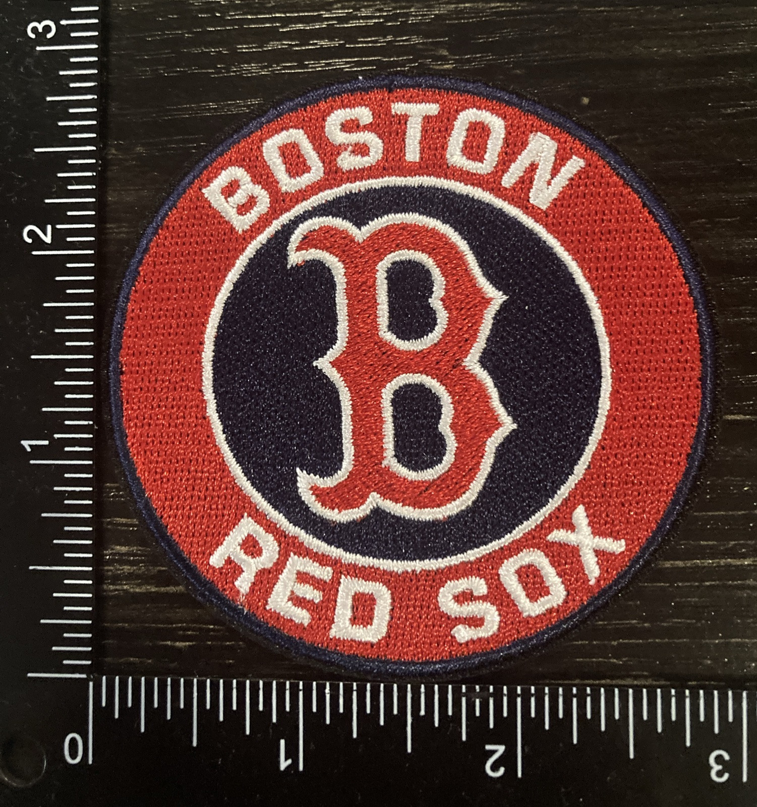 BOSTON RED SOX MLB BASEBALL IRON ON EMBROIDERED PATCH