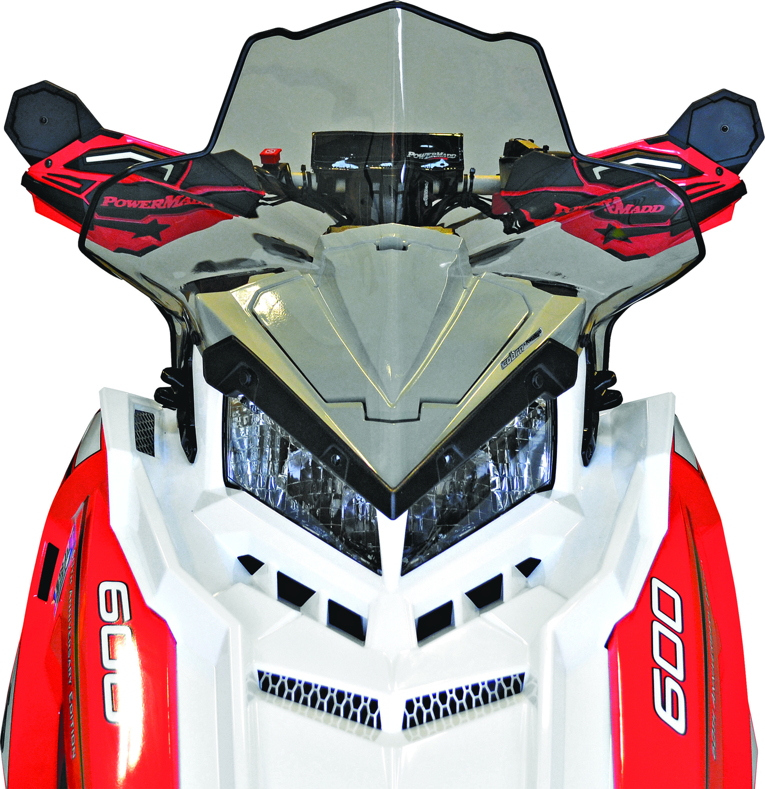 Powermadd Axys Windshield Low Smoke 11621
