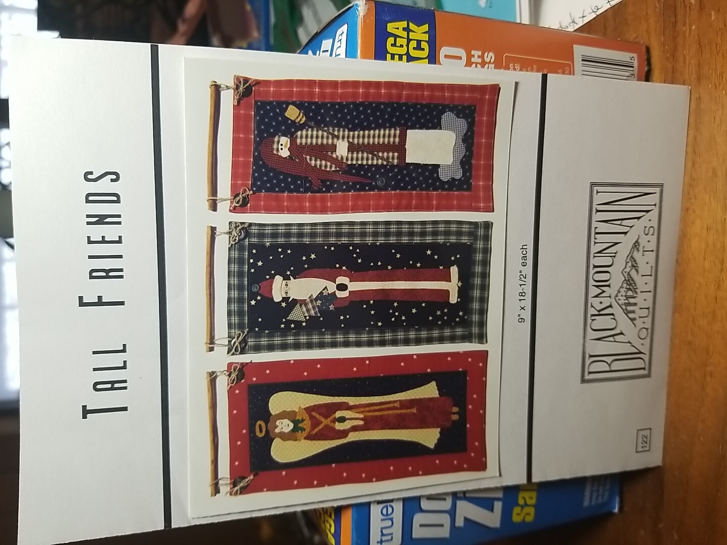 TALL FRIENDS QUILT PATTERN-BLACK MOUNTAIN QUILTS