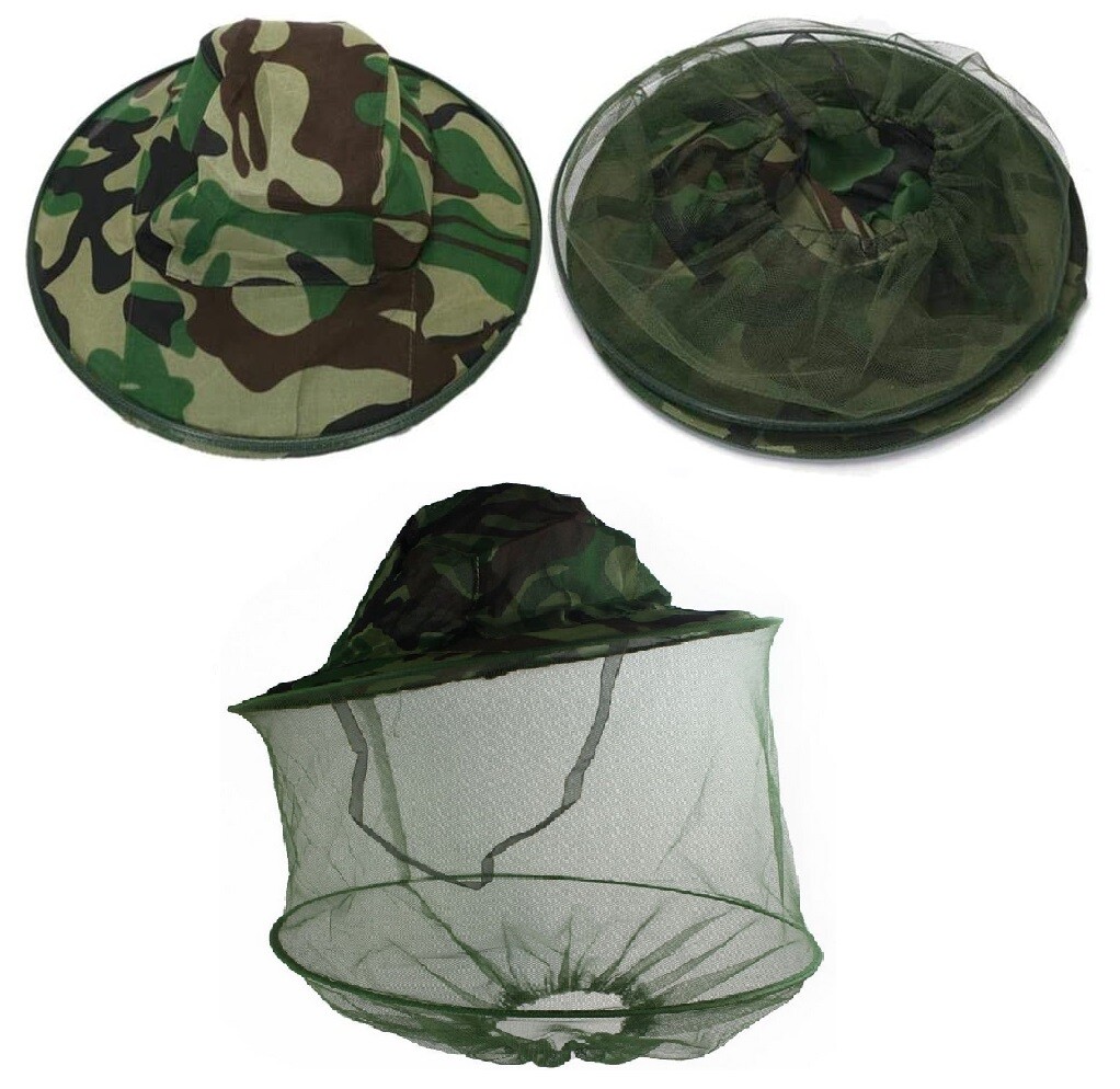 Beekeeping Veil Hat bee Keeper Hunting Cap Costume Insect Mosquito Hats With Net