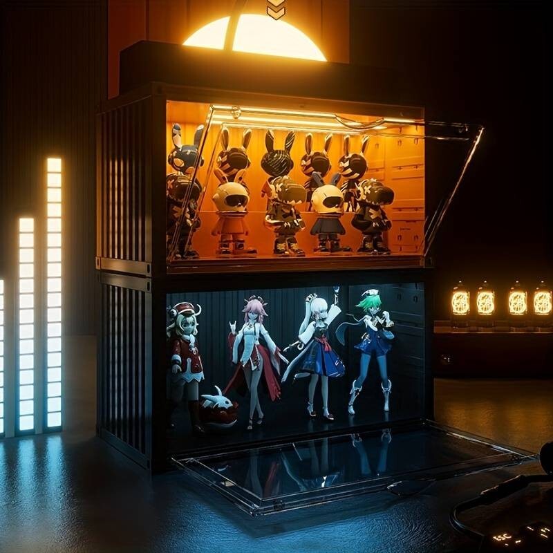 Cool Toy Display Light Box - White (Collection Container light on)
