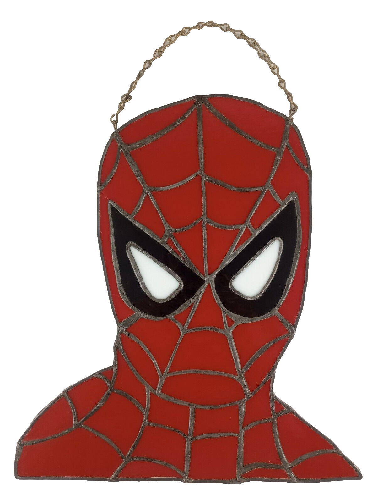 SPIDERMAN SUNCATCHER - 12.75" x 11.5" - w/ hanging chain
