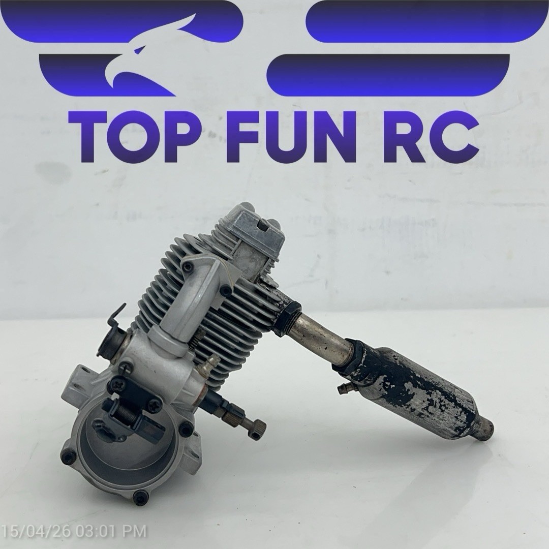 OS FS 91 Four Stroke Nitro Rc Plane Engine, Great Compression