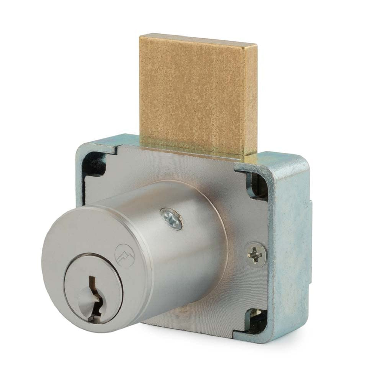 Olympus Lock 200DW Deadbolt Lock | 7/8" Chrome Key Lock US26D | NATL KA915 Ke...