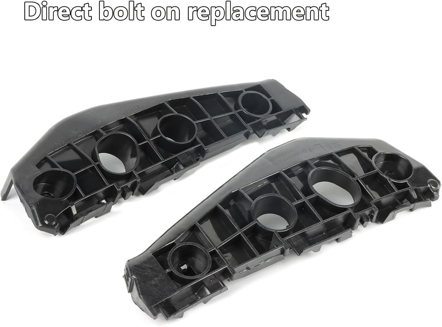 Front Bumper Bracket Set for Toyota Corolla 2009-2010 Left Driver and Right P...