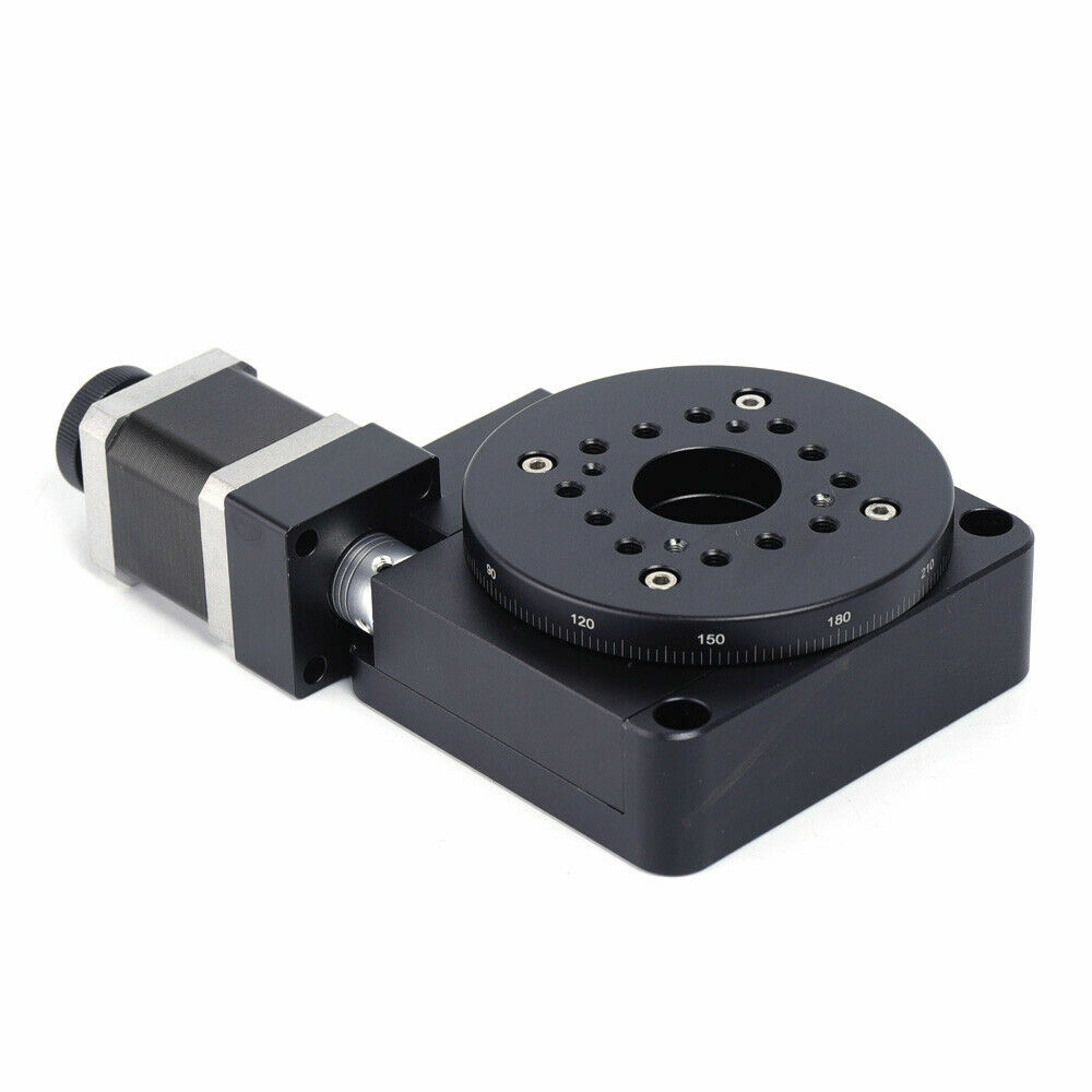 HT03RA100 Motorized Rotary Stage 360° Electric Rotating Platform 100mm
