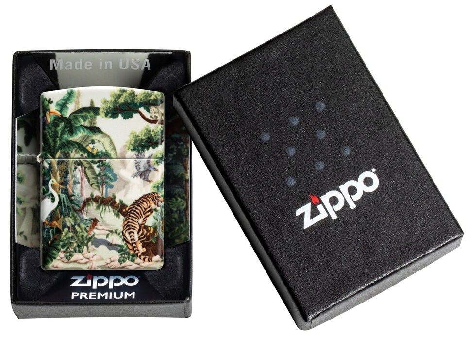 Zippo Jungle Design 540 Matte 46016