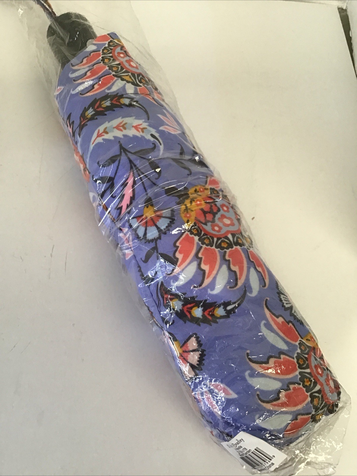 Vera Bradley Umbrella ~ Folding Full Size Automatic Open MURAL GARDEN   NWT