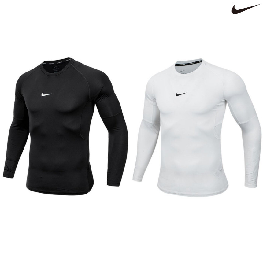 Nike Men's Dri-Fit Pro Compression Long Sleeve T-shirt Sports Gym Tight Tee