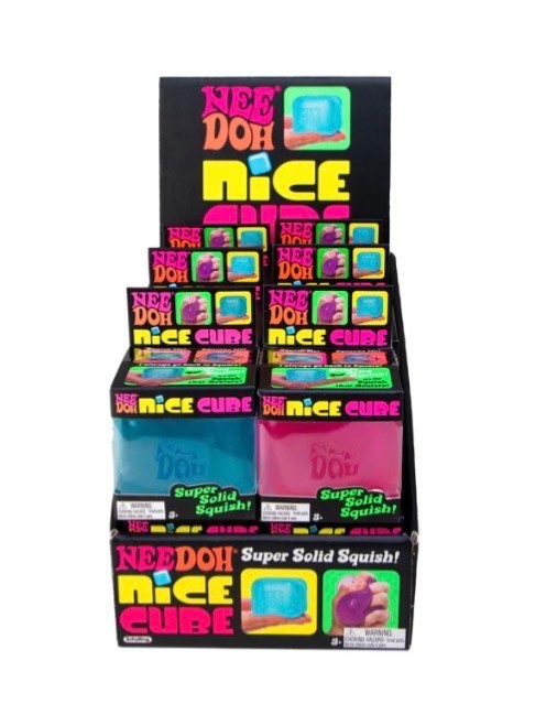 nee doh nice cube! VIRAL! A two pack that comes in blue and pink! REAL!