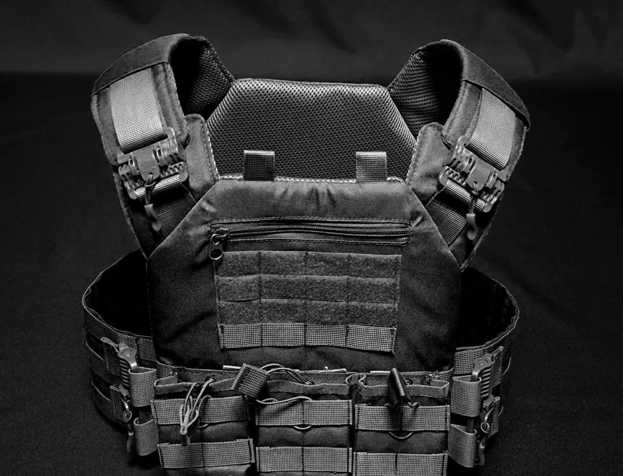 Plate carrier with quick release system black💙💛🇺🇦
