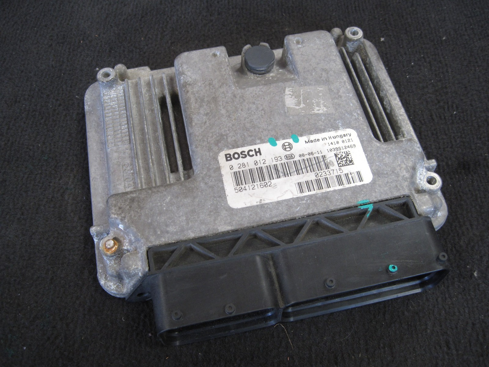 Iveco Daily 2.3/3.0 Litre Diesel Engine ECU 504121602 0281012193 2006 to 2008/9