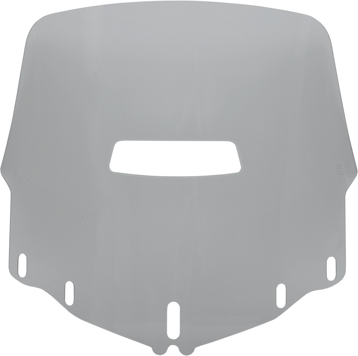 Memphis Shades Gold Wing Windshield Tall with Vent Hole Clear MEP4880