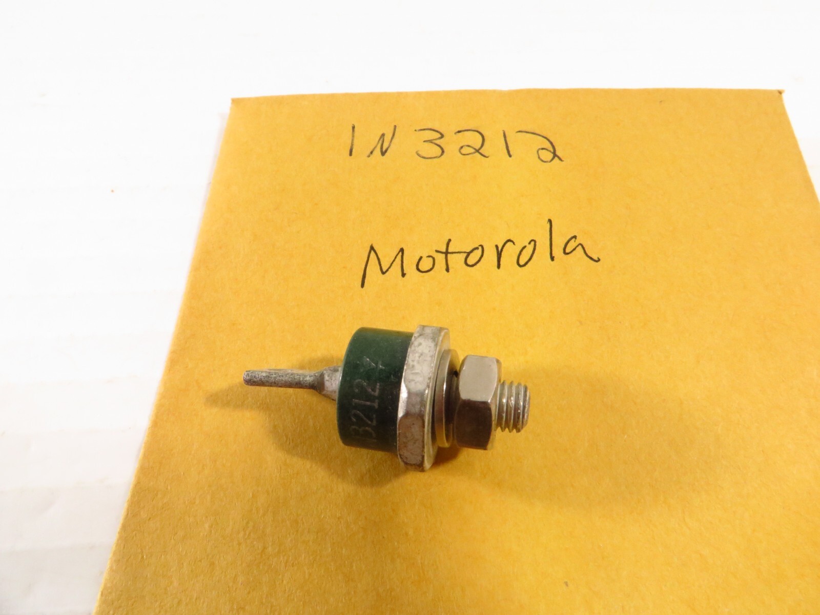 Motorola 1N3212 Stud Rectifier Diode NOS, FREE 2-3 Day Ship!!!