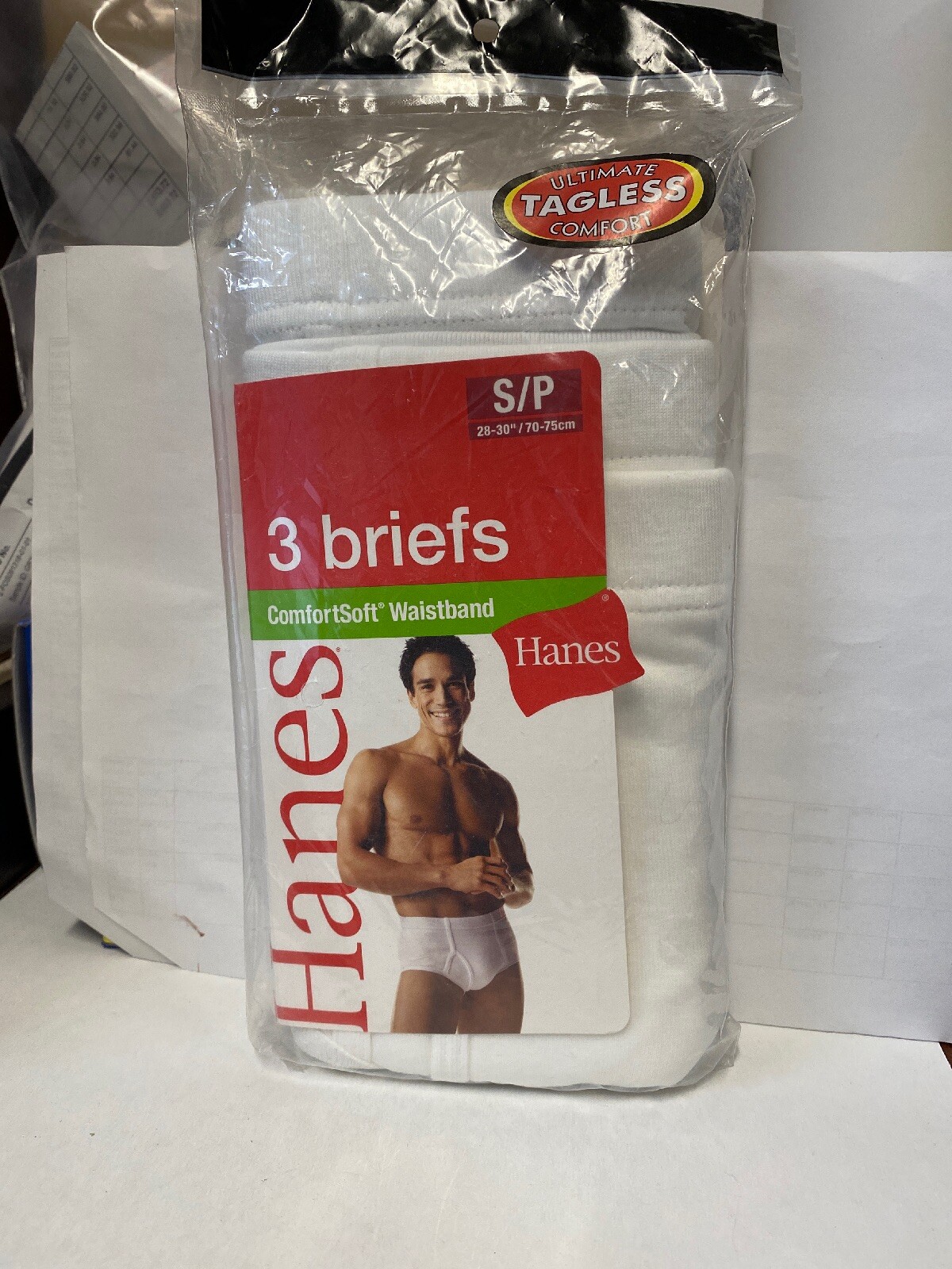 brand new authentic vintage dead stock briefs. Hanes size small